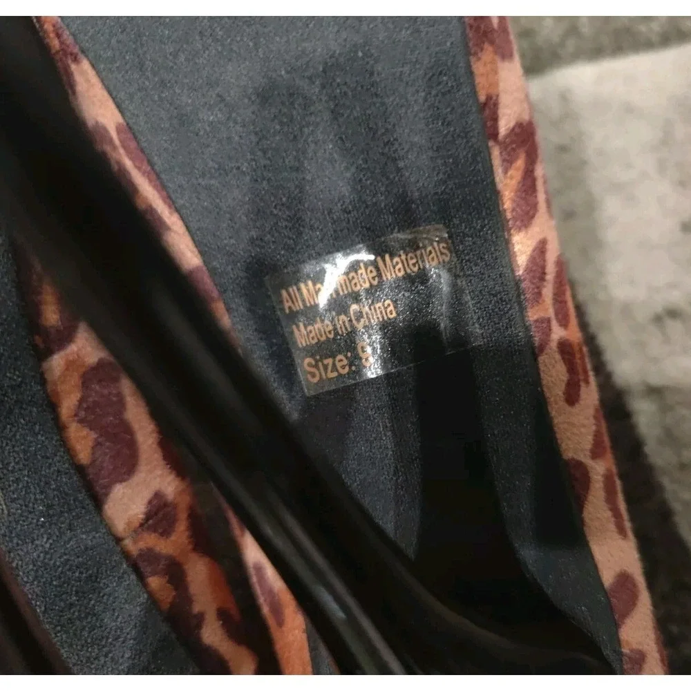 Charlotte Russe‎ Platform Leopard Print With 6